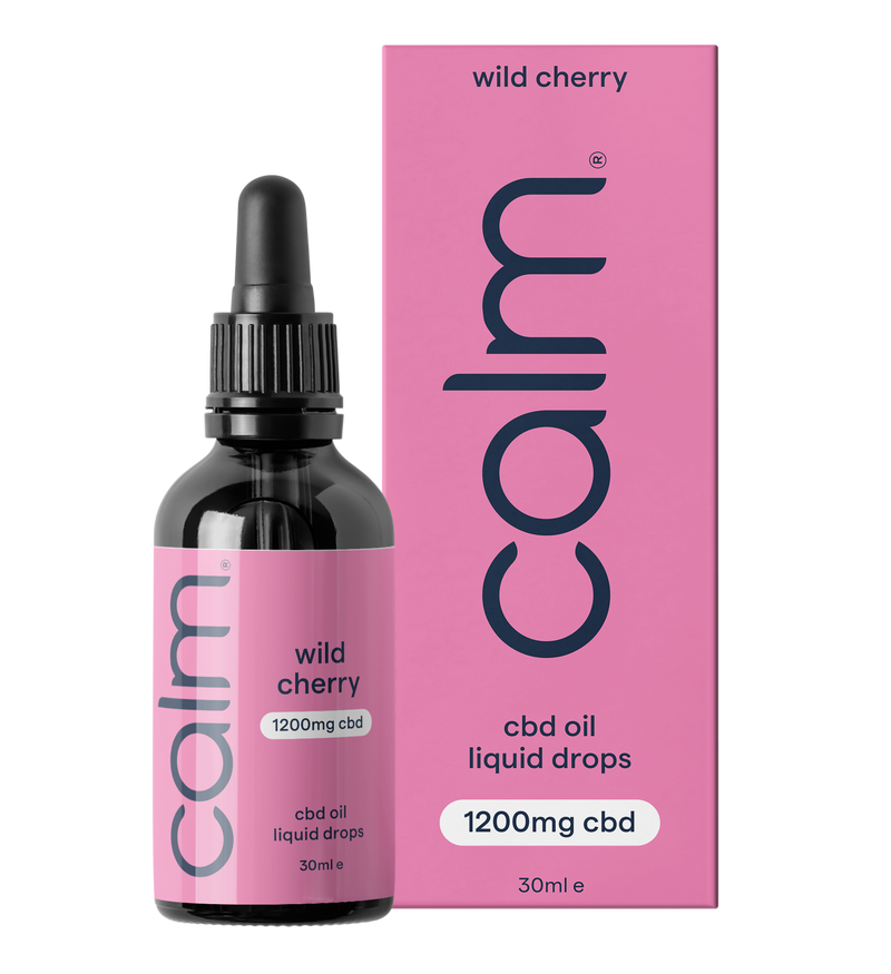 Wild Cherry CBD Oil Drops 1200mg (4%) 30ml