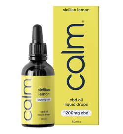 Sicilian Lemon CBD Oil Drops 1200mg (4%) 30ml