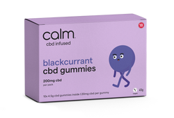 Blackcurrant CBD Gummies 10 Pack - 200mg