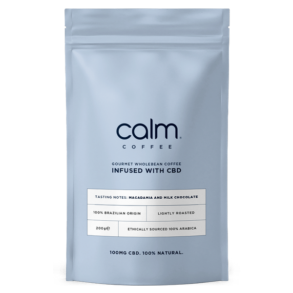 Premium Blended Wholebean Coffee with CBD - 1Kg